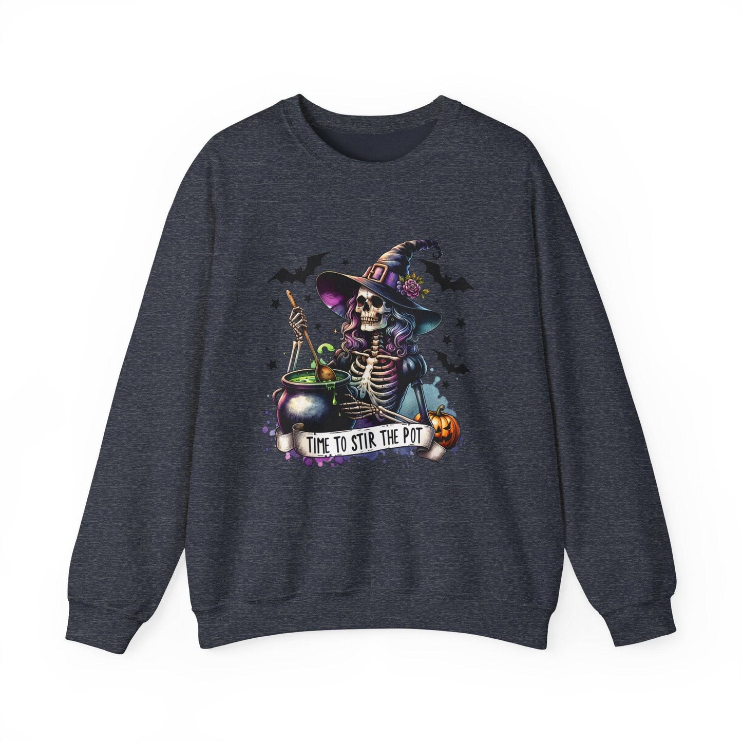 Time to Stir the Pot Halloween Sweatshirt - Goateez Style