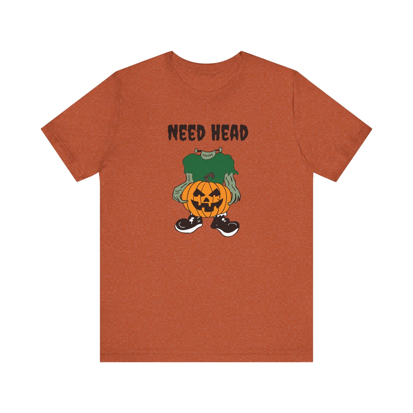 Need Head Funny Halloween T-Shirt - Adult Humor, Sexy Halloween Innuendo Tee - Goateez Style