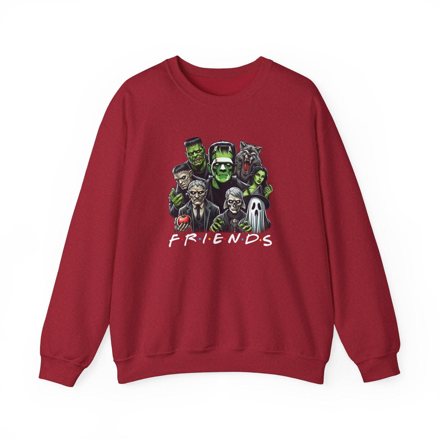 Monster Halloween Sweatshirt - Friends TV Show Inspired Design - Goateez Style