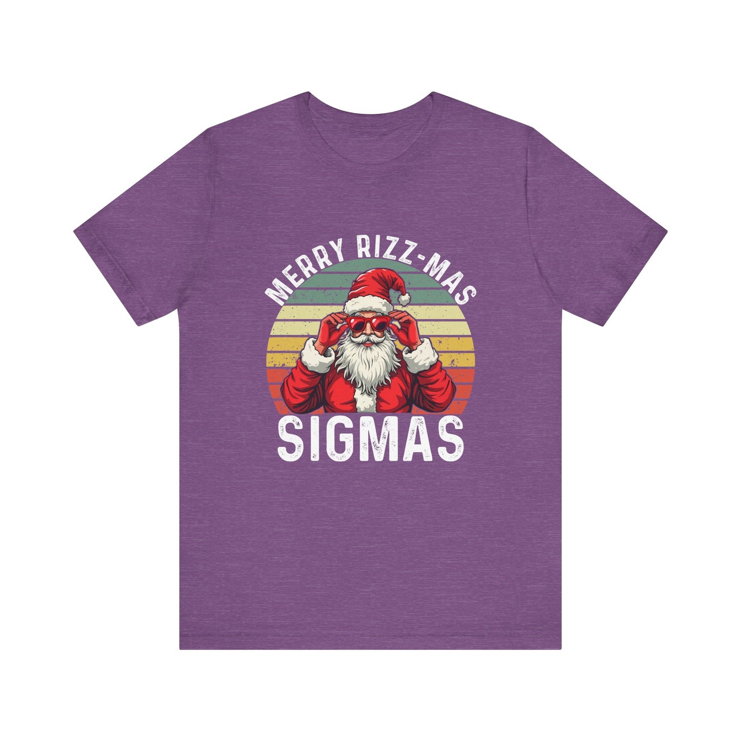 Merry-Rizzmas Sigmas Santa T-Shirt - Christmas Fun! - Goateez Style