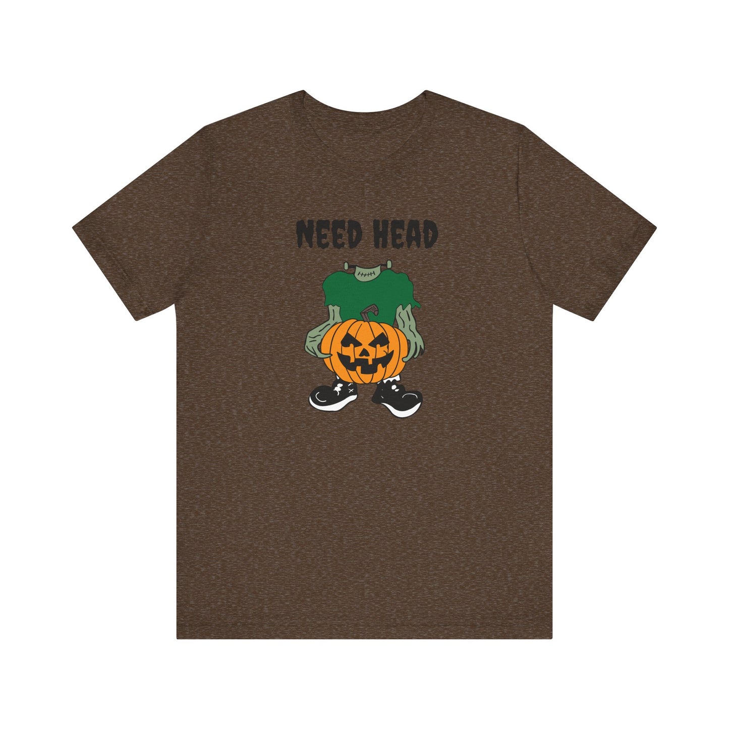 Need Head Funny Halloween T-Shirt - Adult Humor, Sexy Halloween Innuendo Tee - Goateez Style
