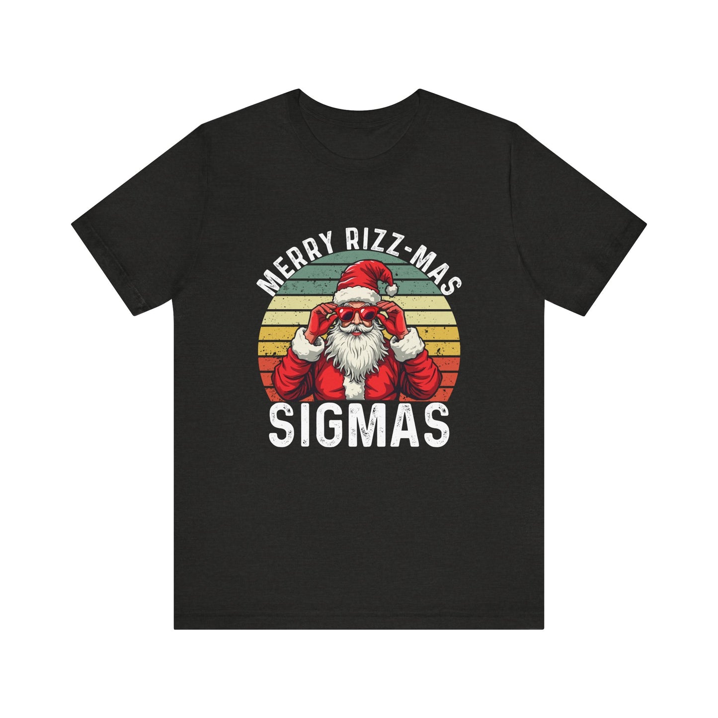 Merry-Rizzmas Sigmas Santa T-Shirt - Christmas Fun! - Goateez Style