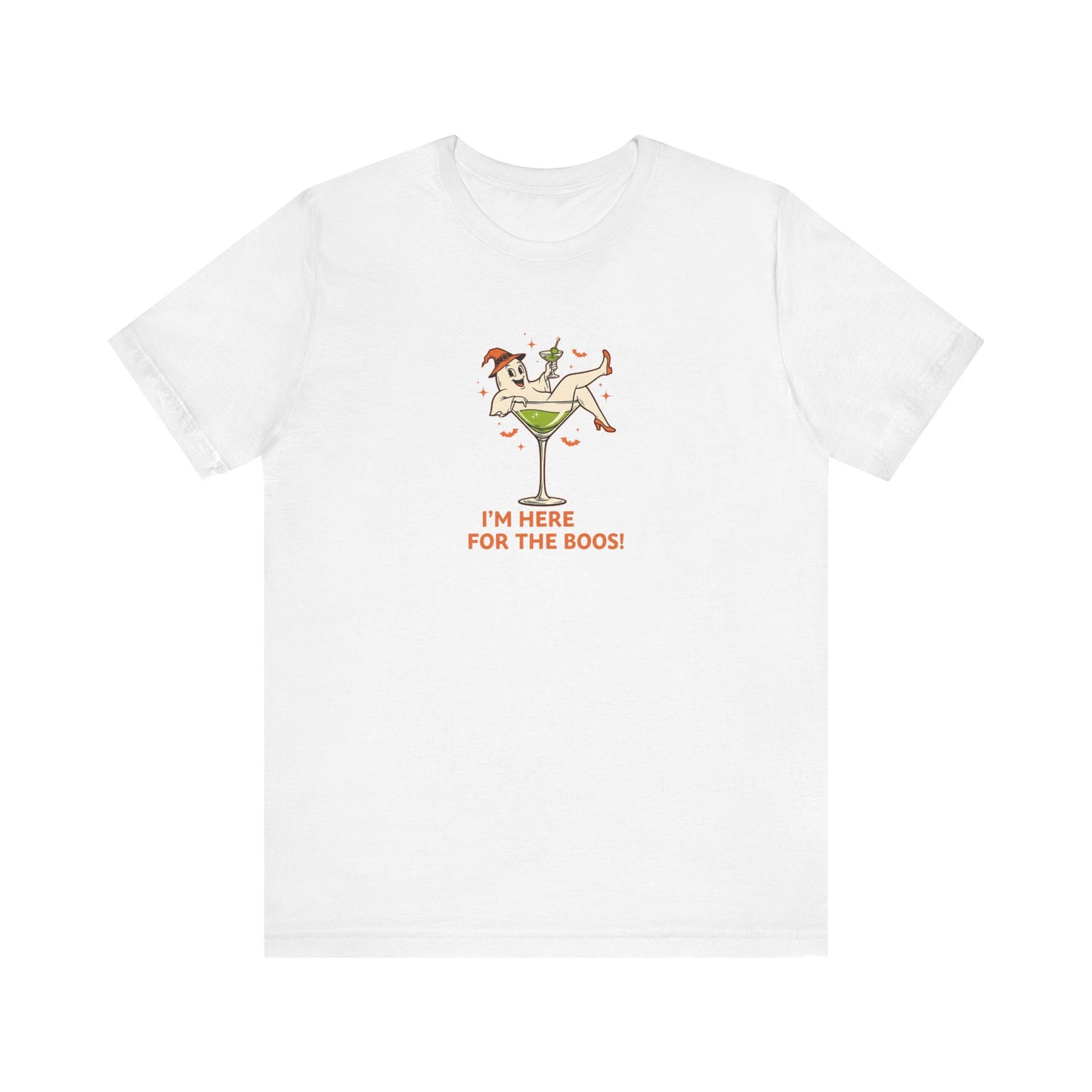 I'm Here For The Boos Shirt - Funny Halloween Drinking Tee