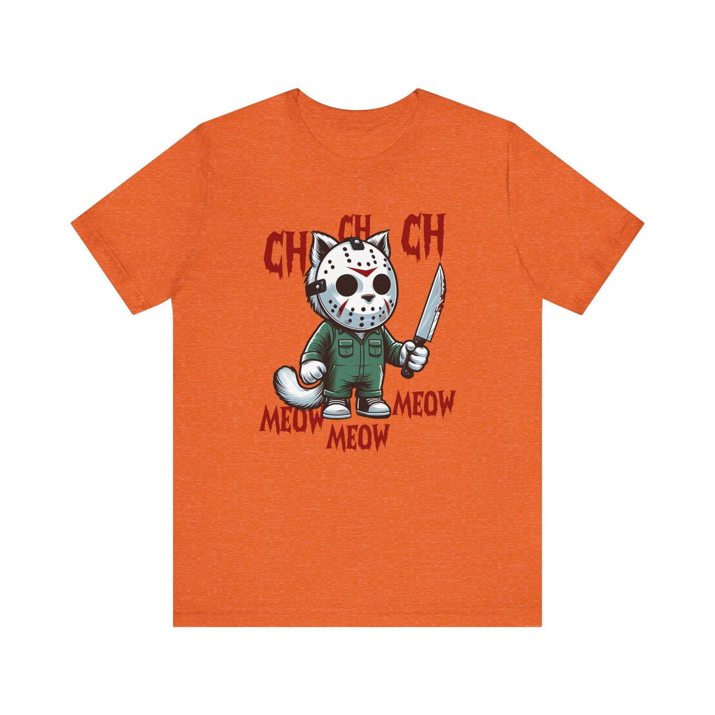 Halloween Cat Horror Movie Inspired T-Shirt - Goateez Style