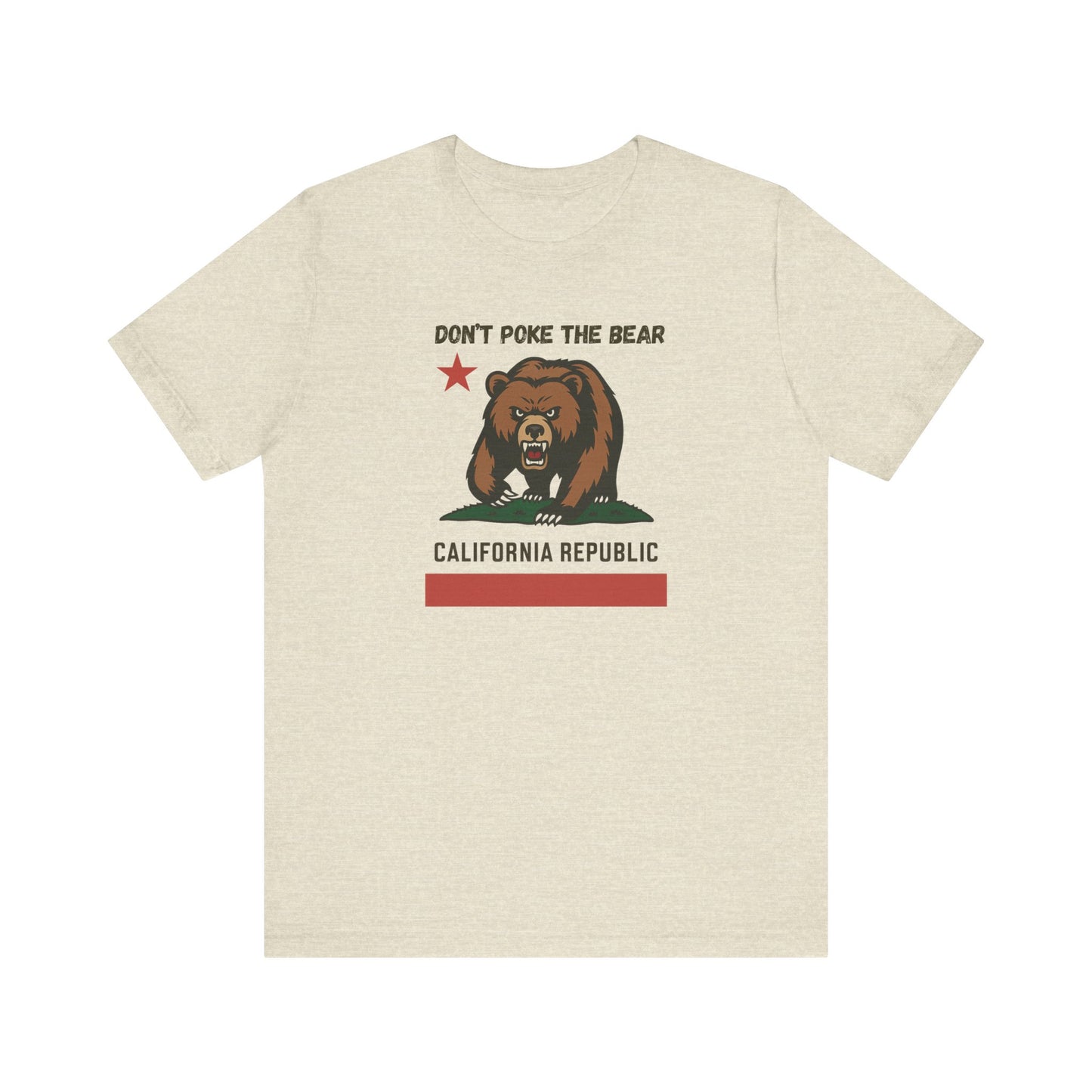 YES on Prop 50 Shirt - Don't Poke the Bear California Activist Tee