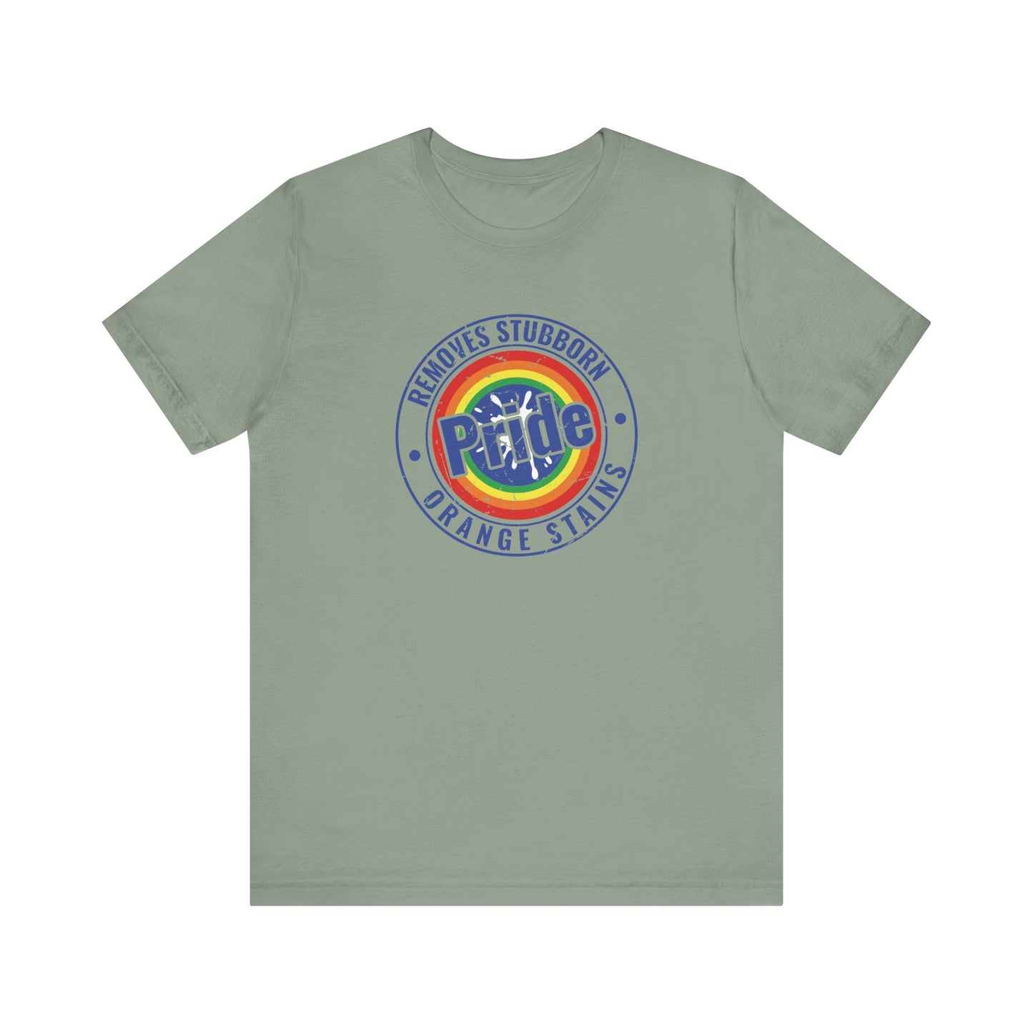 Pride Removes Orange Stains Shirt | Funny LGBTQ+ Tee - Goateez Style