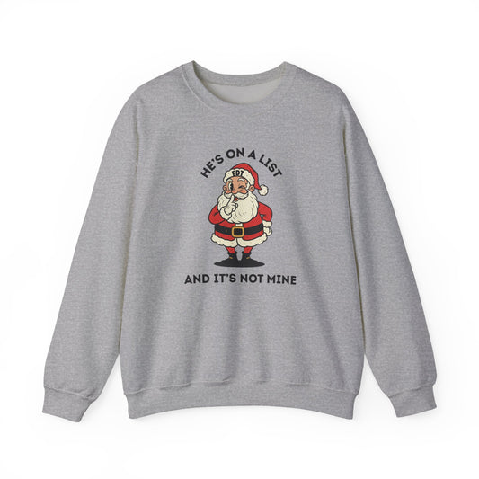 FDT Santa Sweatshirt Anti Trump Political Christmas Humor