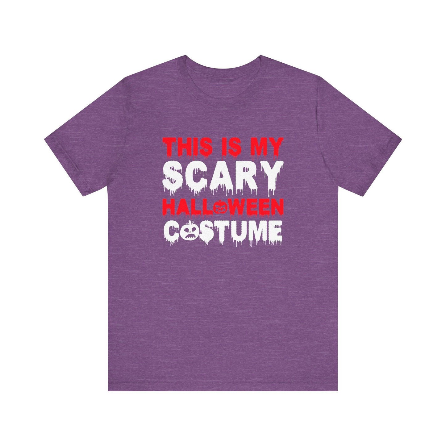 This Is My Scary Halloween Costume T-Shirt - Funny Last-Minute Costume Design - Goateez Style