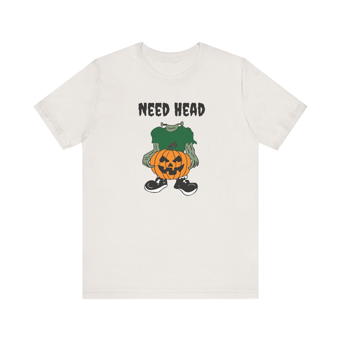 Need Head Funny Halloween T-Shirt - Adult Humor, Sexy Halloween Innuendo Tee - Goateez Style