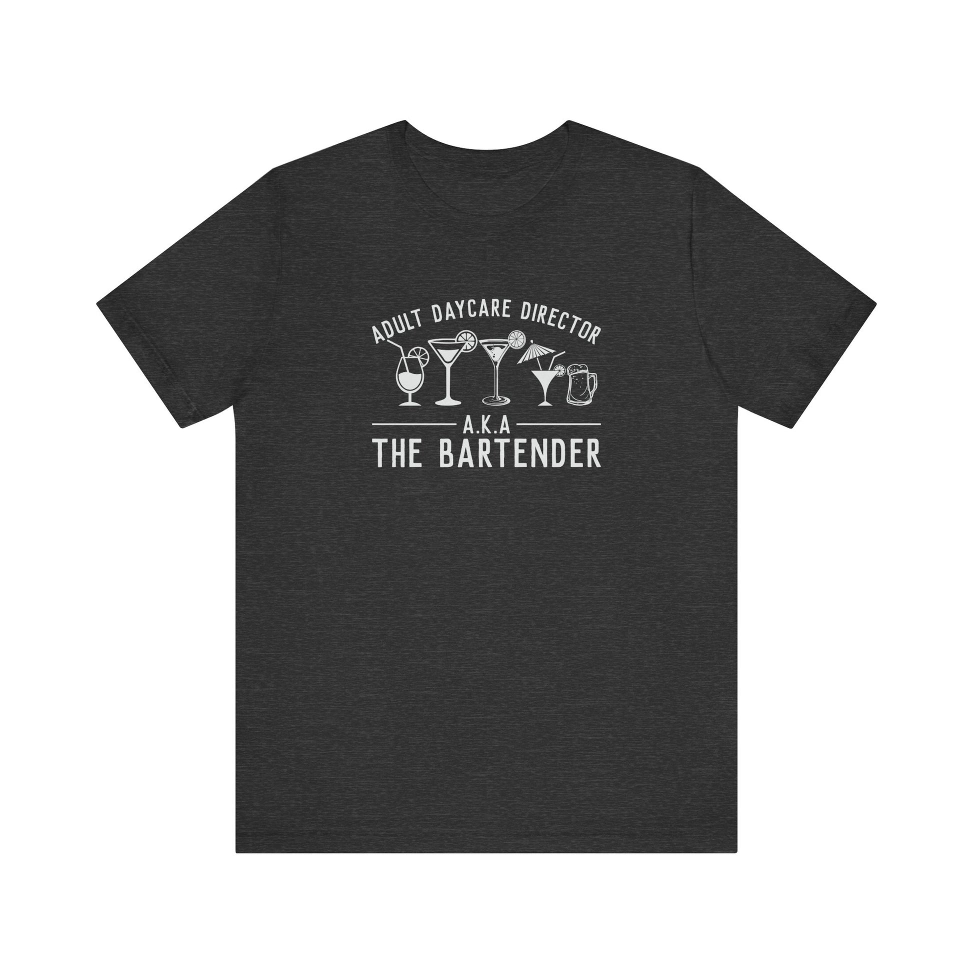 Adult Daycare Director Bartender Funny Drinking Tee - Goateez Style