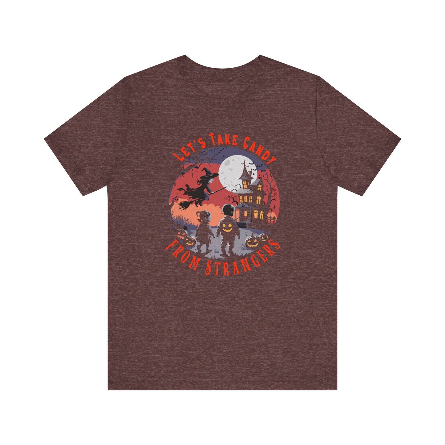 Let's Take Candy from Strangers Shirt - Funny Halloween T-Shirt - Goateez Style