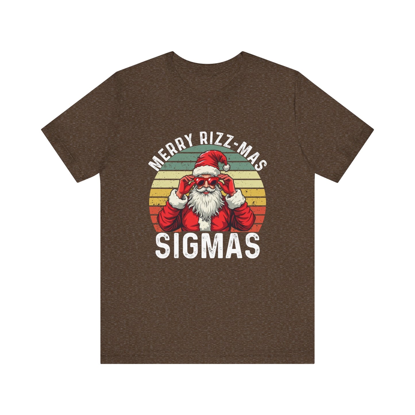 Merry-Rizzmas Sigmas Santa T-Shirt - Christmas Fun! - Goateez Style