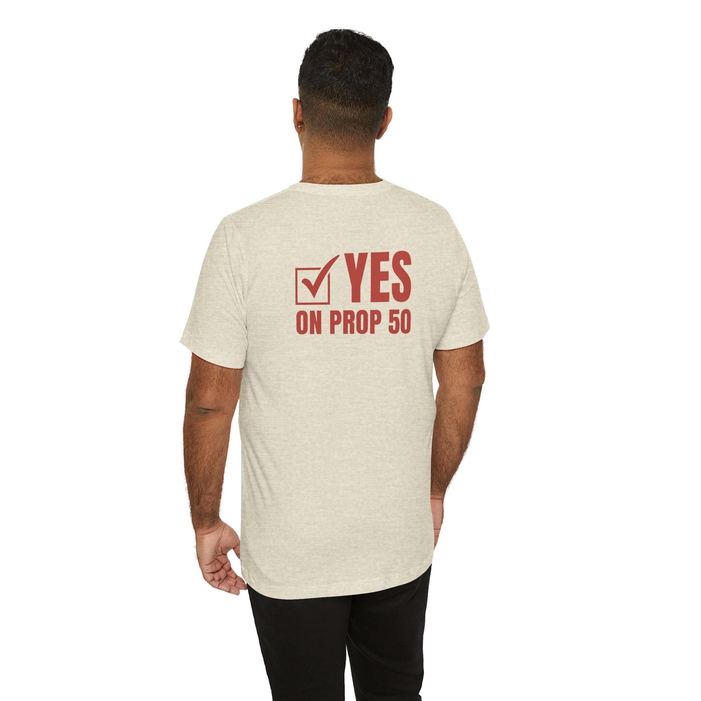 YES on Prop 50 Shirt - Don't Poke the Bear California Activist Tee