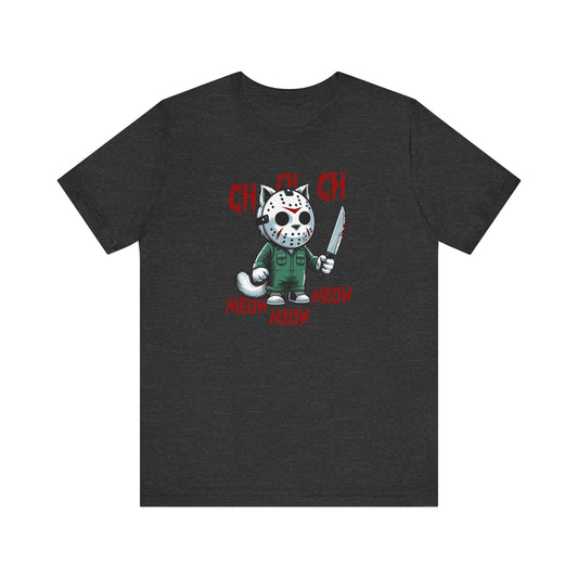 Friday the 13th Cat Parody Halloween T-Shirt - Goateez Style