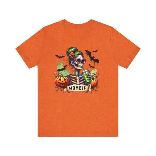 Mombie Halloween T-Shirt - Funny Skeleton Mom Design - Goateez Style