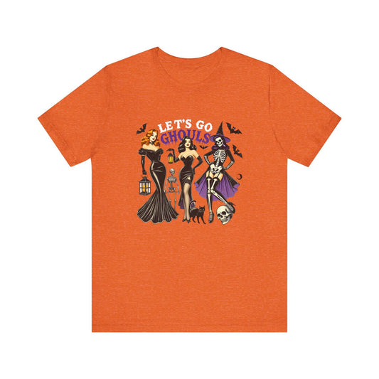 Let's Go Ghouls Halloween T-Shirt - Goateez Style