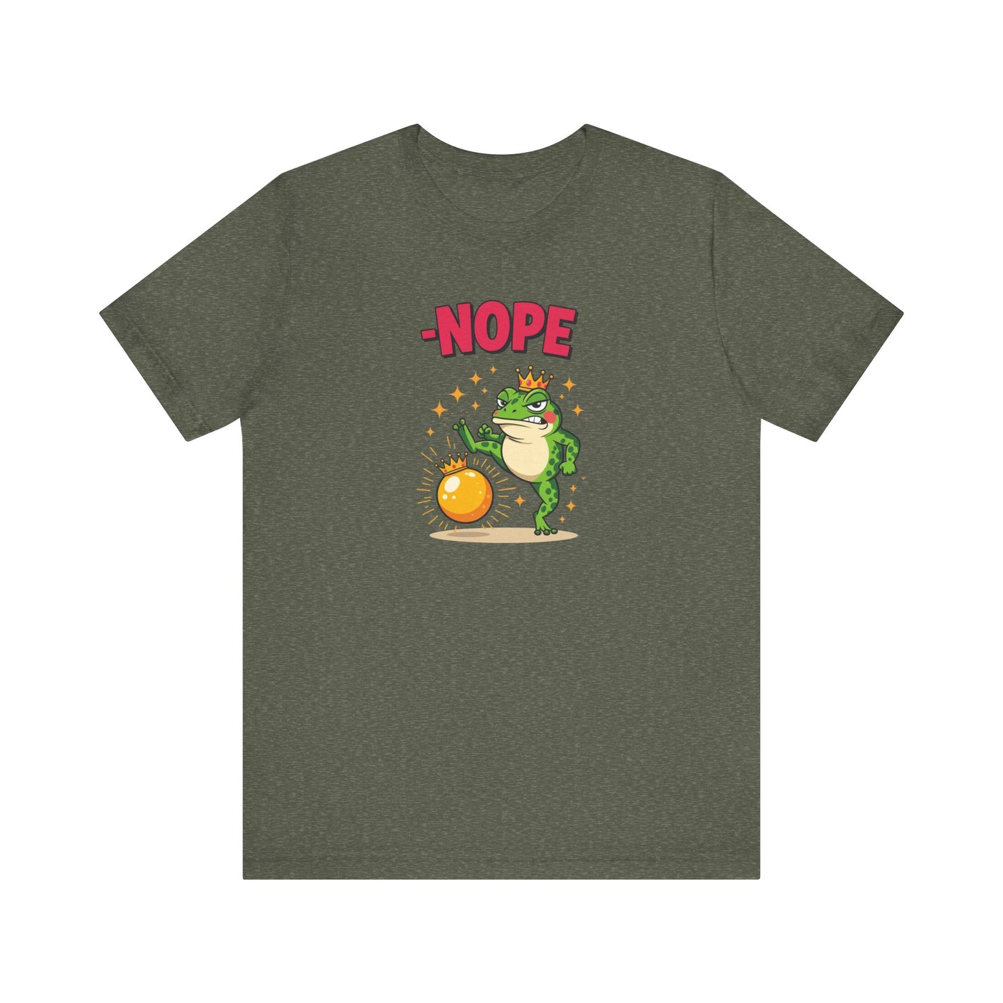 Nope Frog Shirt - No Kings Protest Tee
