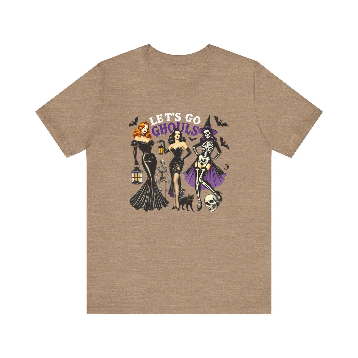 Let's Go Ghouls Halloween T-Shirt - Goateez Style