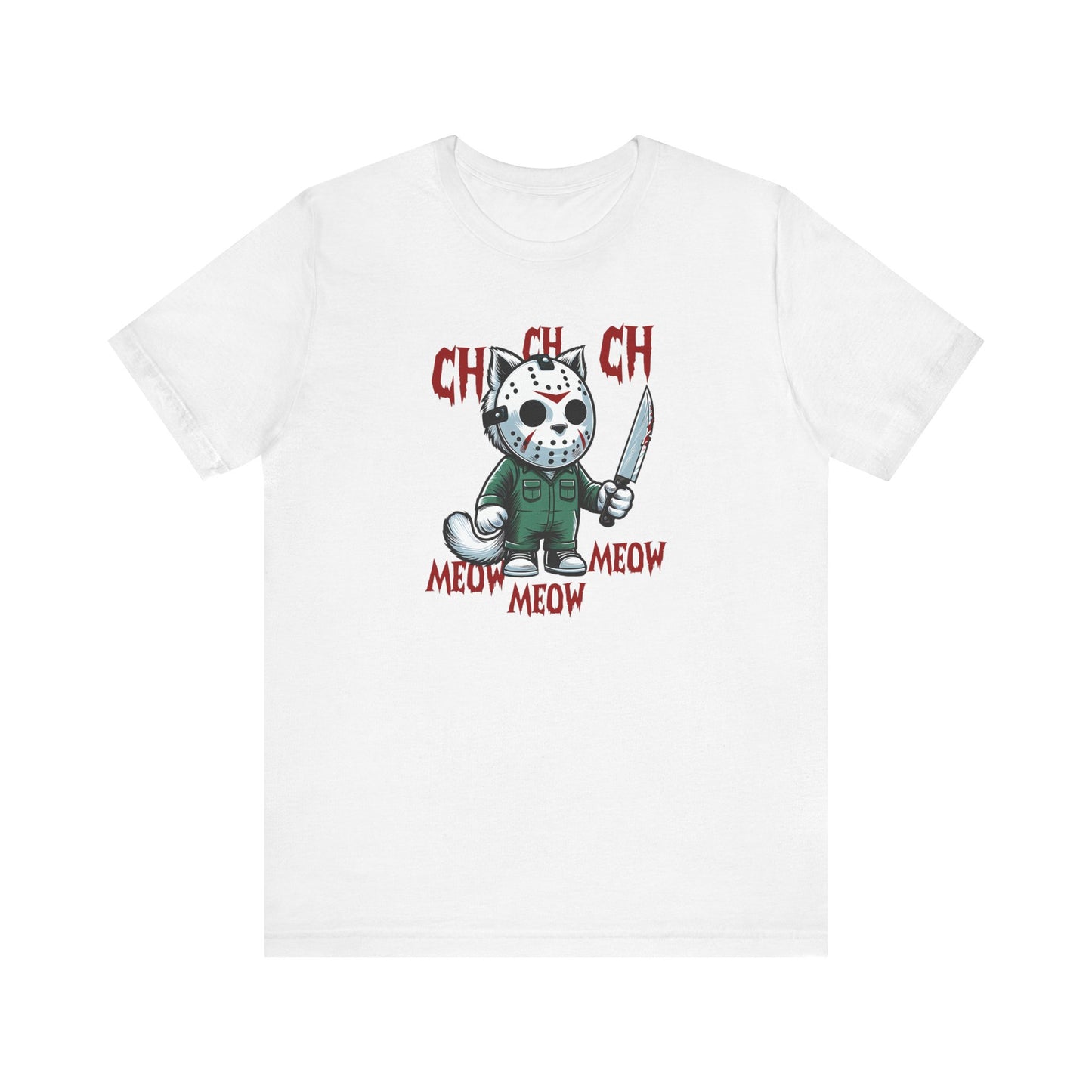Friday the 13th Cat Parody Halloween T-Shirt - Goateez Style