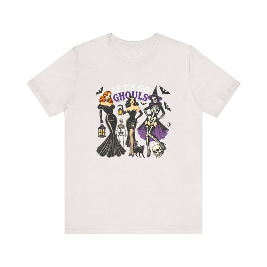 Let's Go Ghouls Halloween T-Shirt - Goateez Style