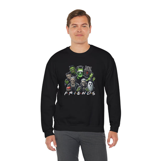 Monster Halloween Sweatshirt - Friends TV Show Inspired Design - Goateez Style