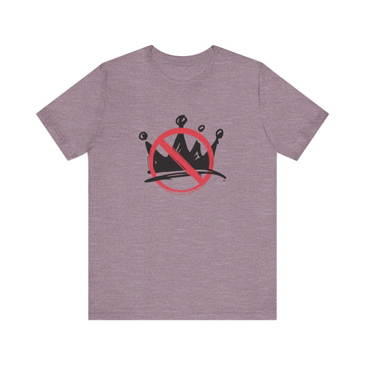 No Kings Shirt - Anti Authoritarian Protest Graphic Tee