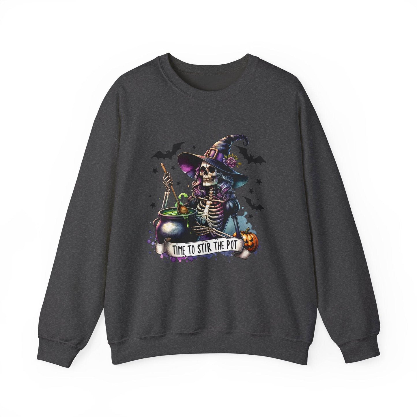 Time to Stir the Pot Halloween Sweatshirt - Goateez Style