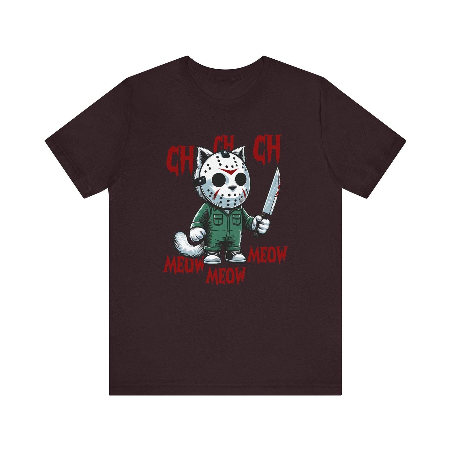 Halloween Cat Horror Movie Inspired T-Shirt - Goateez Style