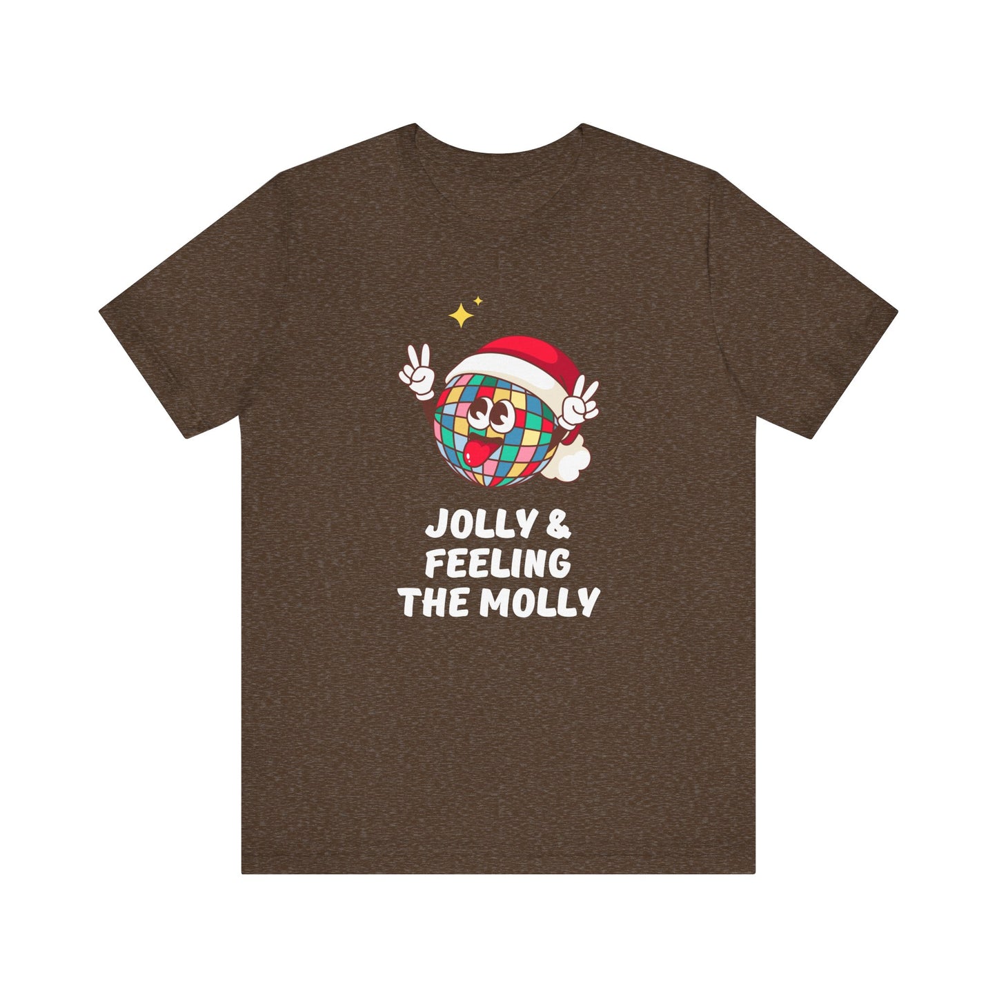 Jolly & Feeling the Molly Disco Shirt - Funny Rave Party Tee - Goateez Style