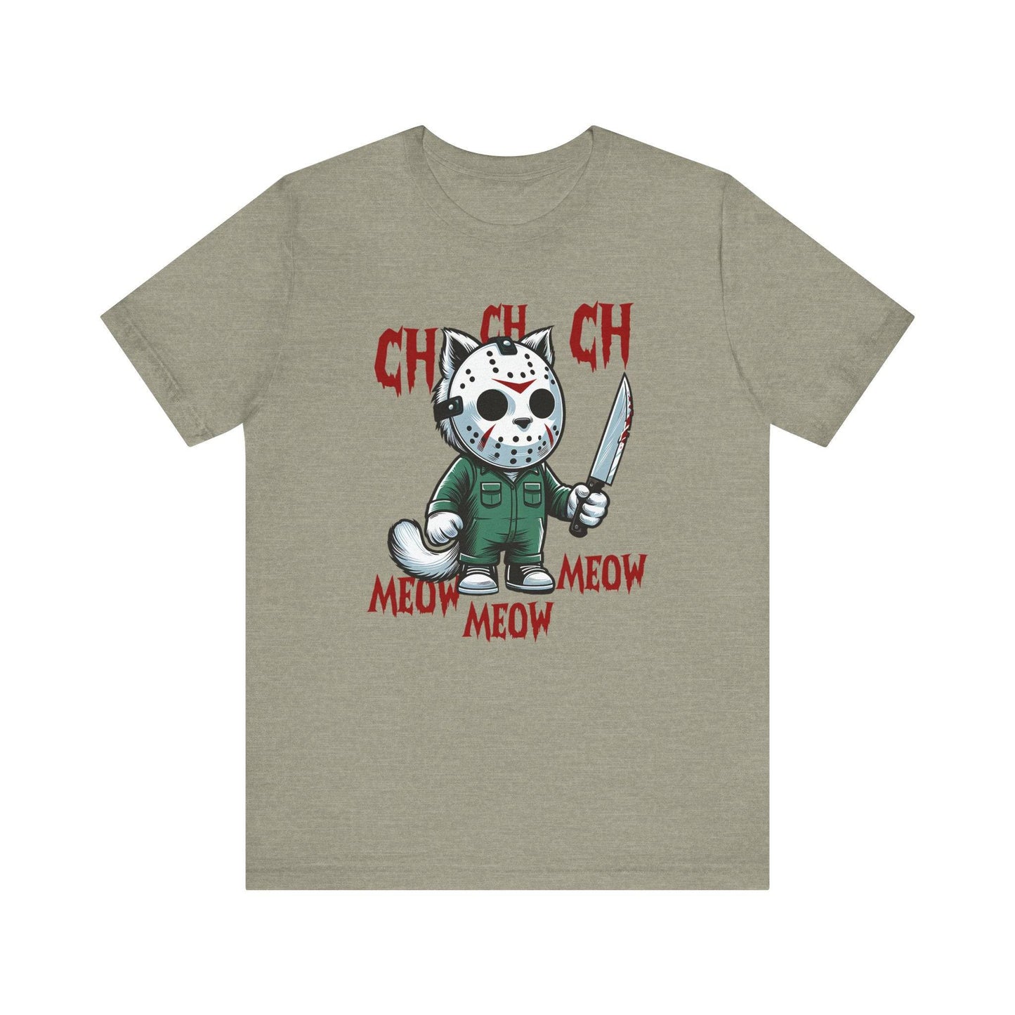 Halloween Cat Horror Movie Inspired T-Shirt - Goateez Style