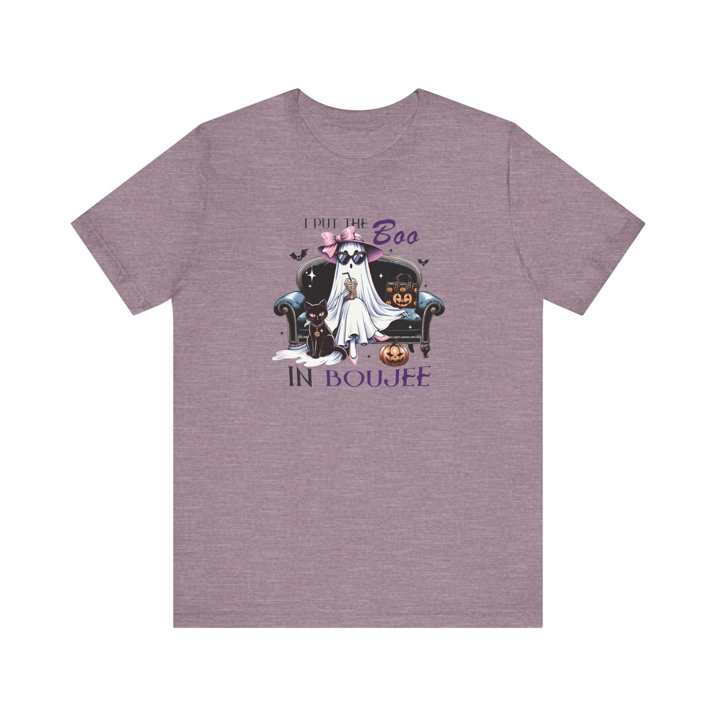 Boujee Ghost Halloween Shirt - I Put the Boo in Boujee Tee