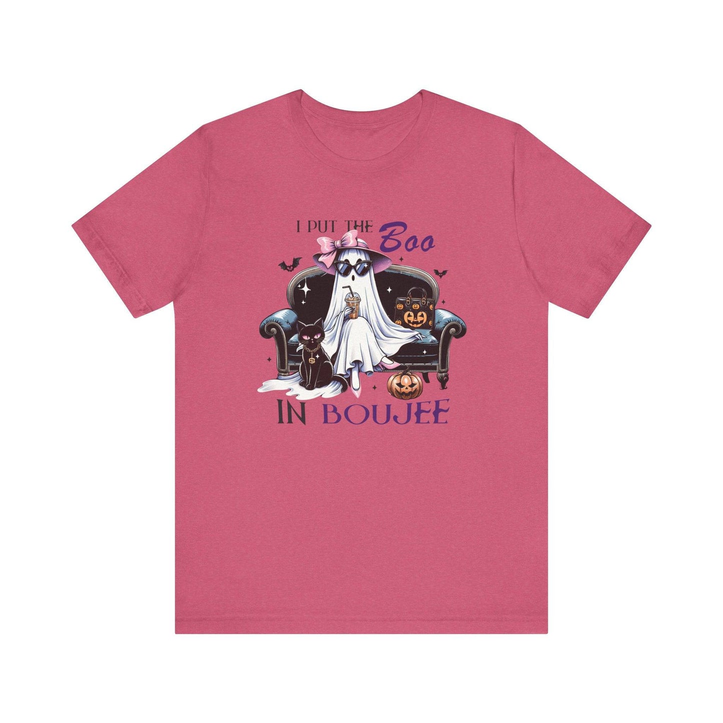 Boujee Ghost Halloween Shirt - I Put the Boo in Boujee Tee - Goateez Style