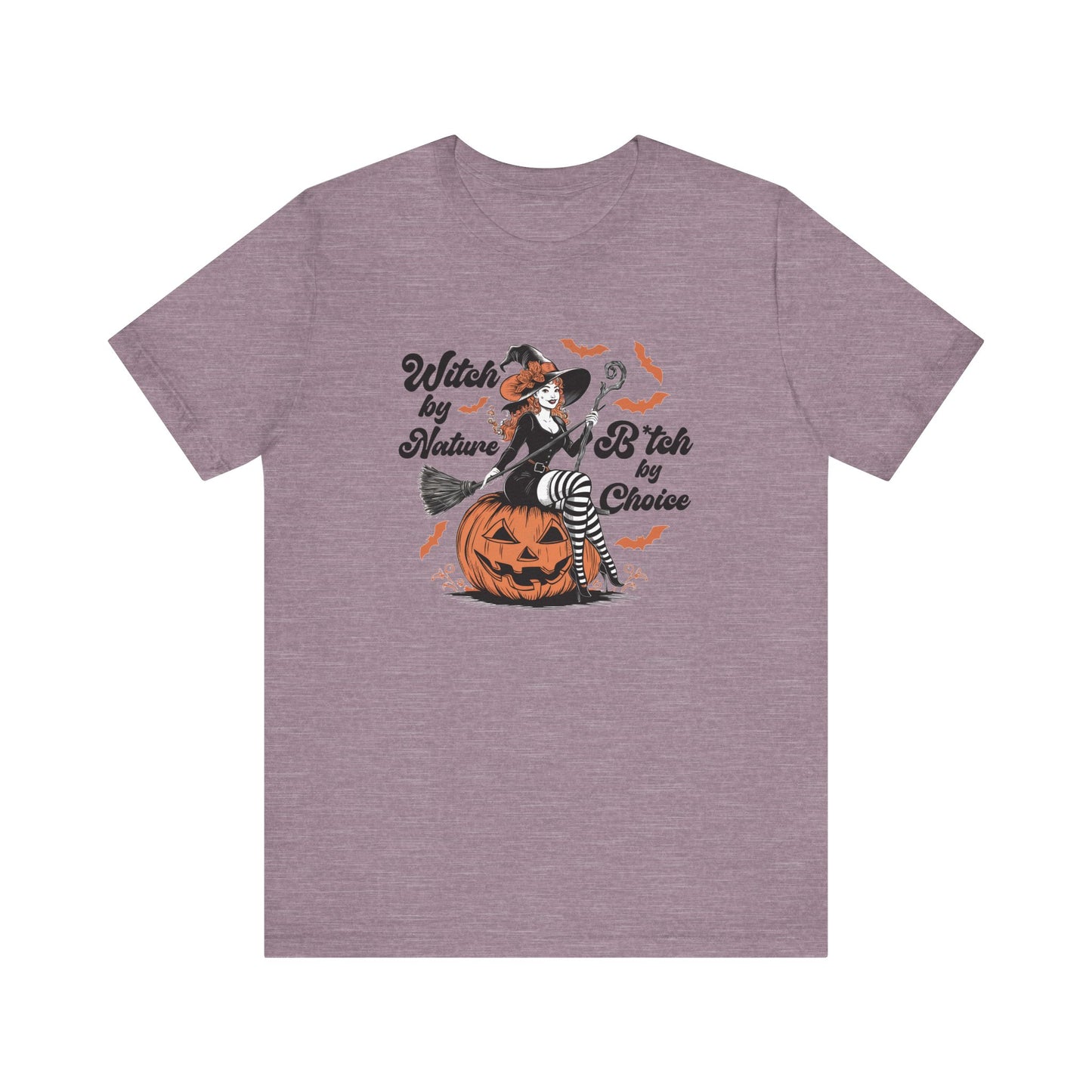 Witch by Nature Shirt, Funny Halloween Witch Pin-Up Tee