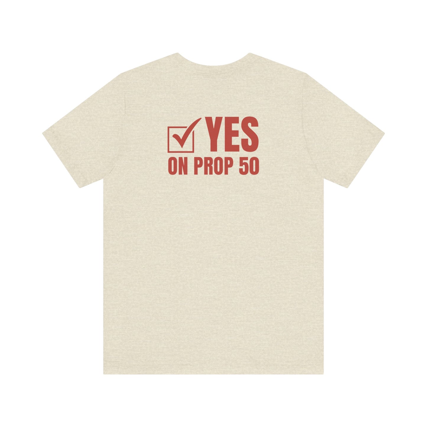 YES on Prop 50 Shirt - Don't Poke the Bear California Activist Tee