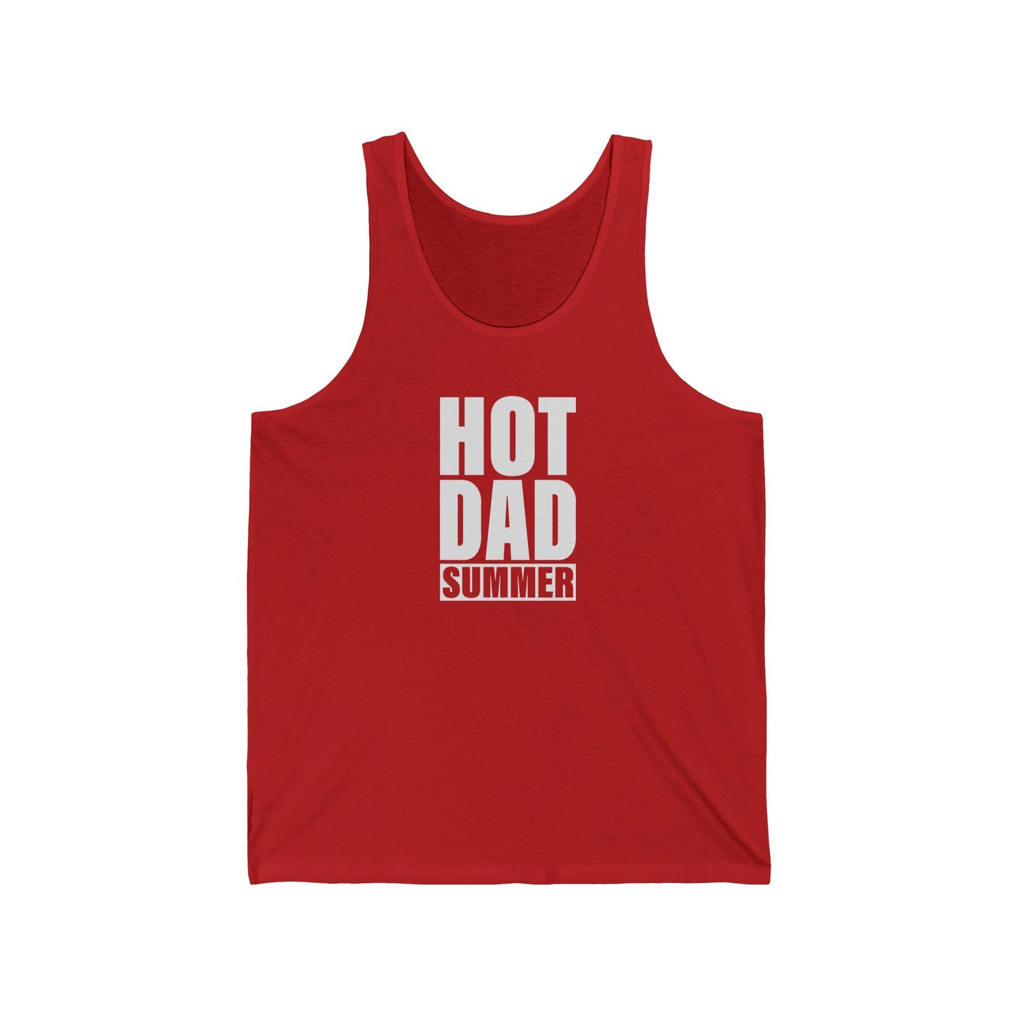 Hot Dad Summer Tank - Fun Dad Shirt - Goateez Style
