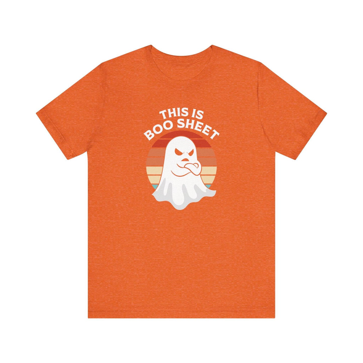 This is Boo Sheet Humorous Halloween Graphic T-Shirt - Goateez Style
