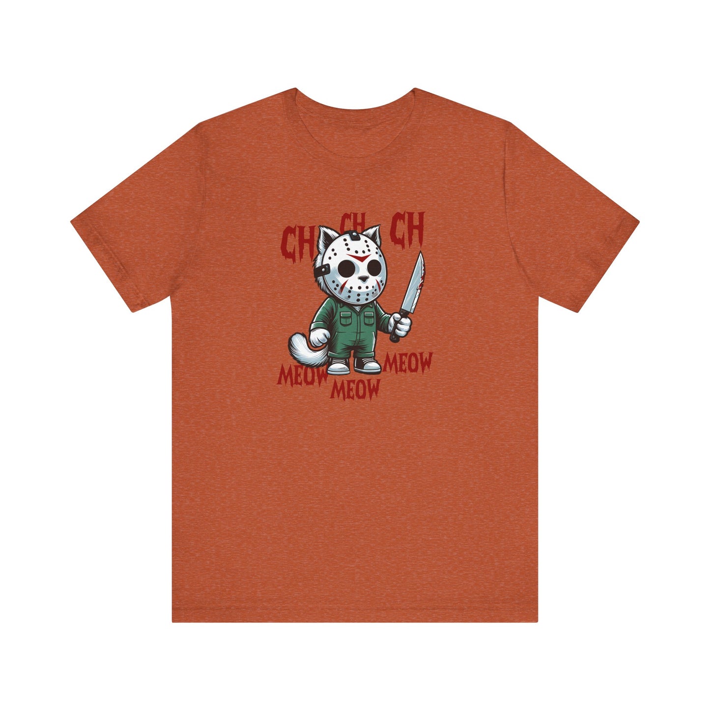 Friday the 13th Cat Parody Halloween T-Shirt - Goateez Style