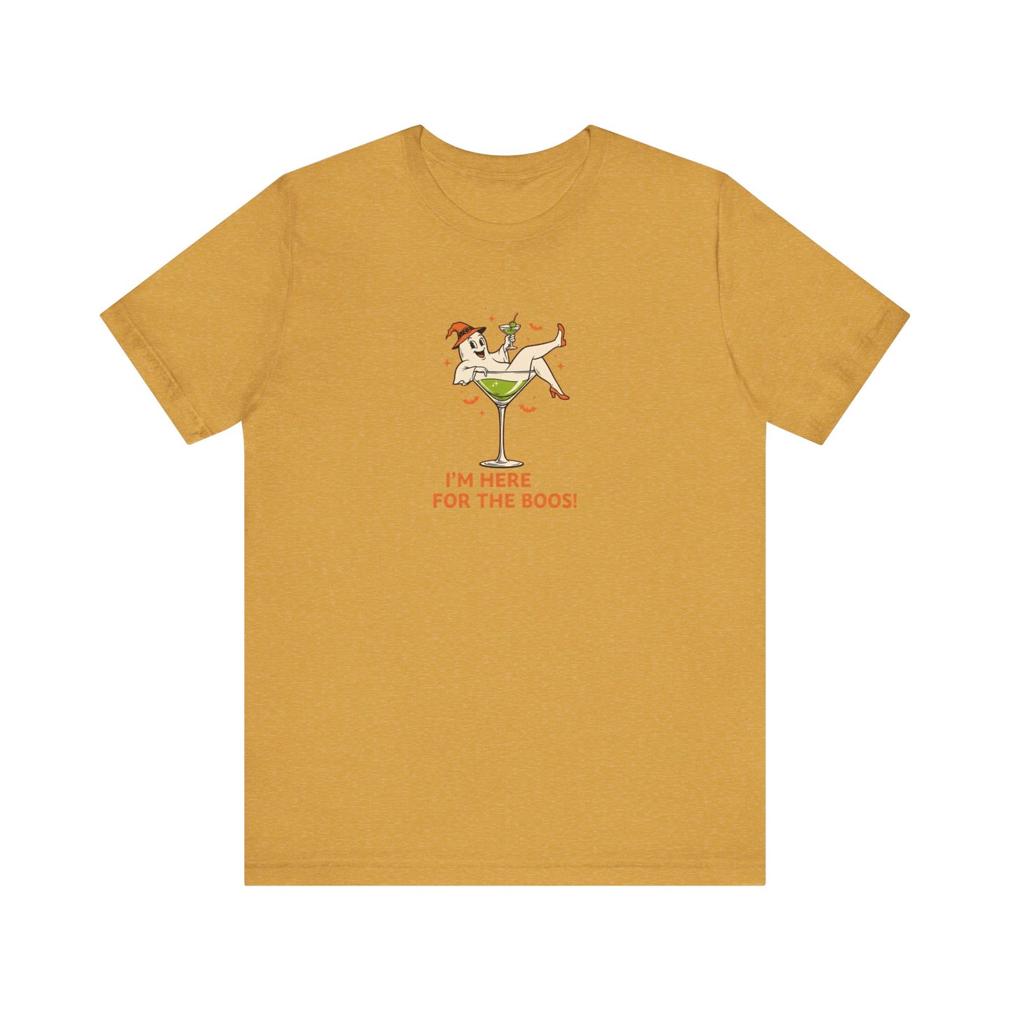 I'm Here For The Boos Shirt - Funny Halloween Drinking Tee