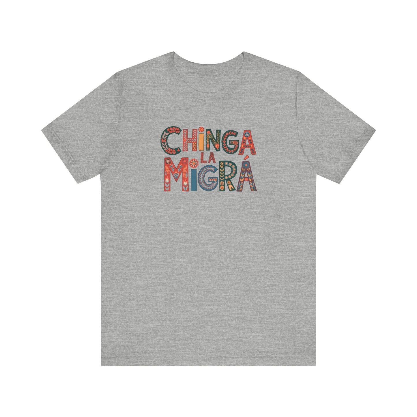 Chinga La Migra Shirt - Political Protest Activist Graphic Tee