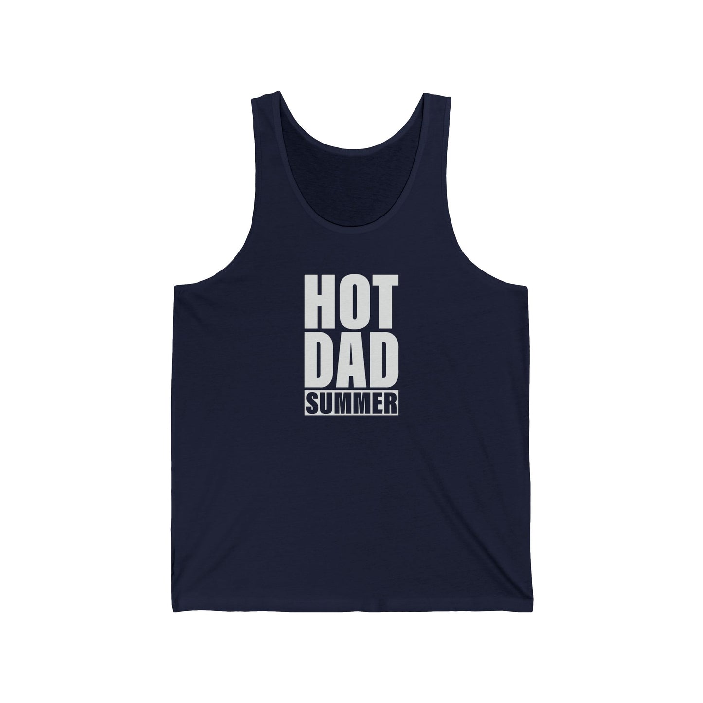 Hot Dad Summer Tank - Fun Dad Shirt - Goateez Style