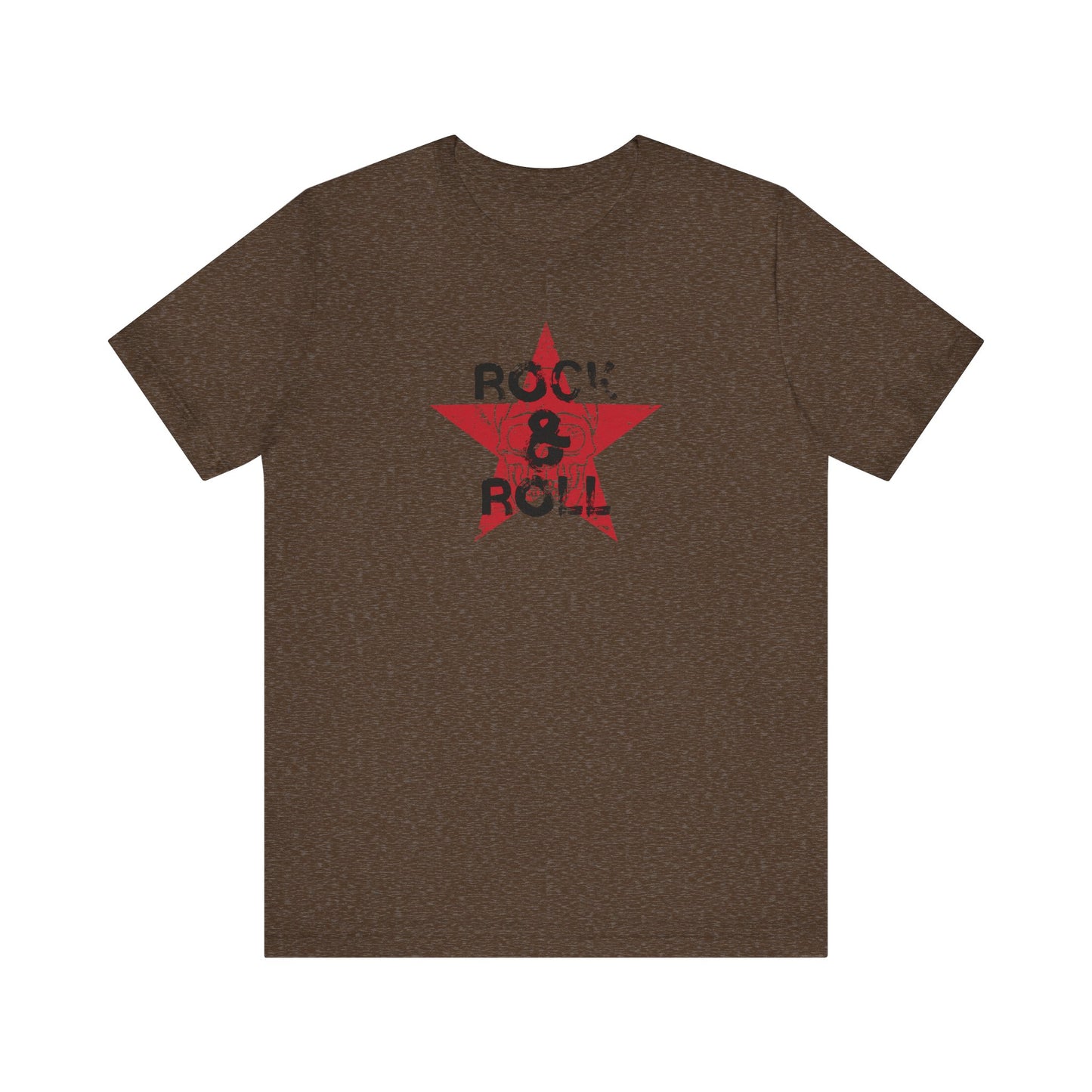Rock & Roll Skull Star - Vintage Music T-Shirt - Goateez Style