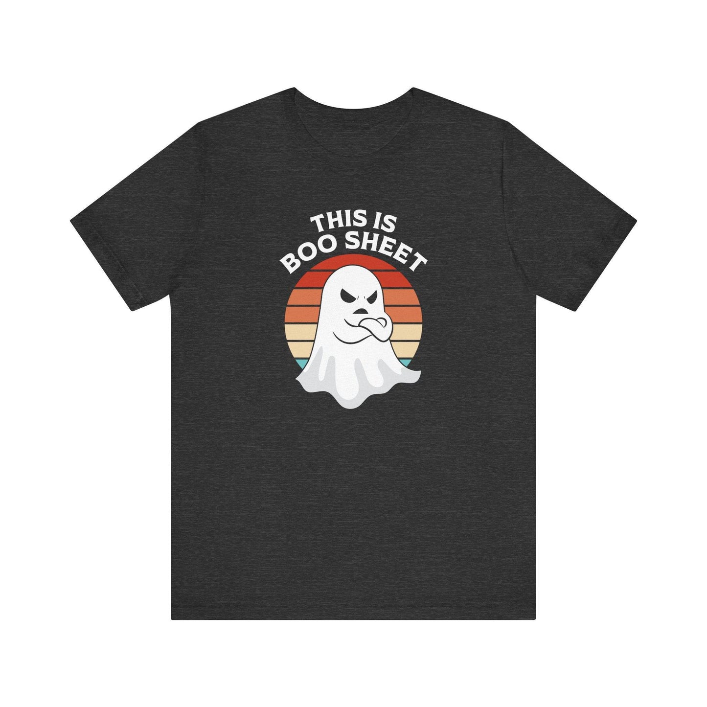 This is Boo Sheet Humorous Halloween Graphic T-Shirt - Goateez Style