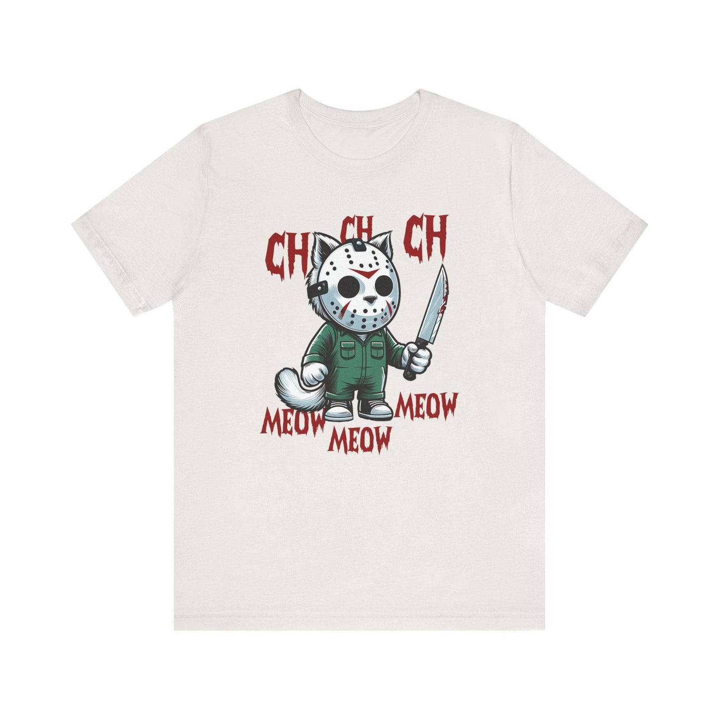 Halloween Cat Horror Movie Inspired T-Shirt - Goateez Style