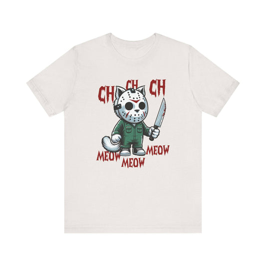 Halloween Cat Horror Movie Inspired T-Shirt - Goateez Style