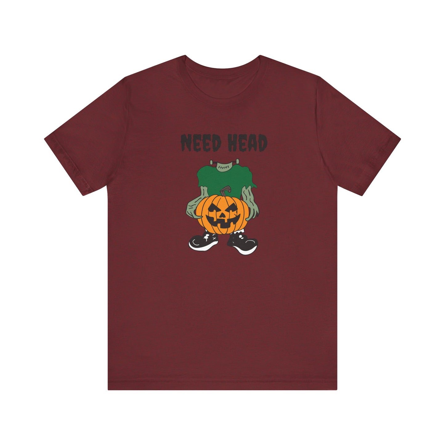Need Head Funny Halloween T-Shirt - Adult Humor, Sexy Halloween Innuendo Tee - Goateez Style