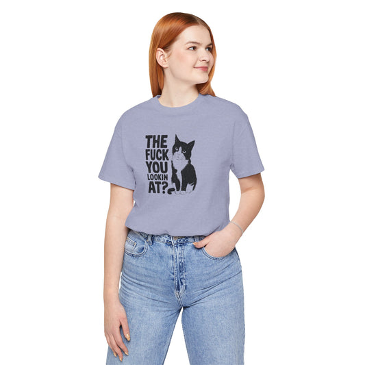 The F*ck You Lookin At? - Funny Sassy Quote T-Shirt - Goateez Style