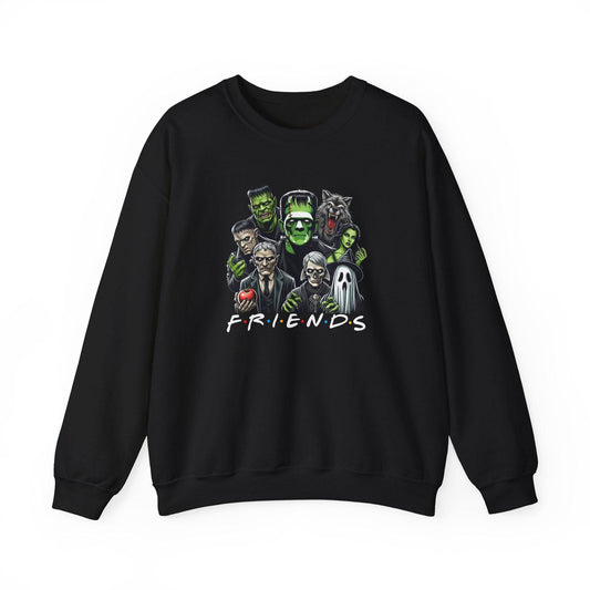 Monster Halloween Sweatshirt - Friends TV Show Inspired Design - Goateez Style