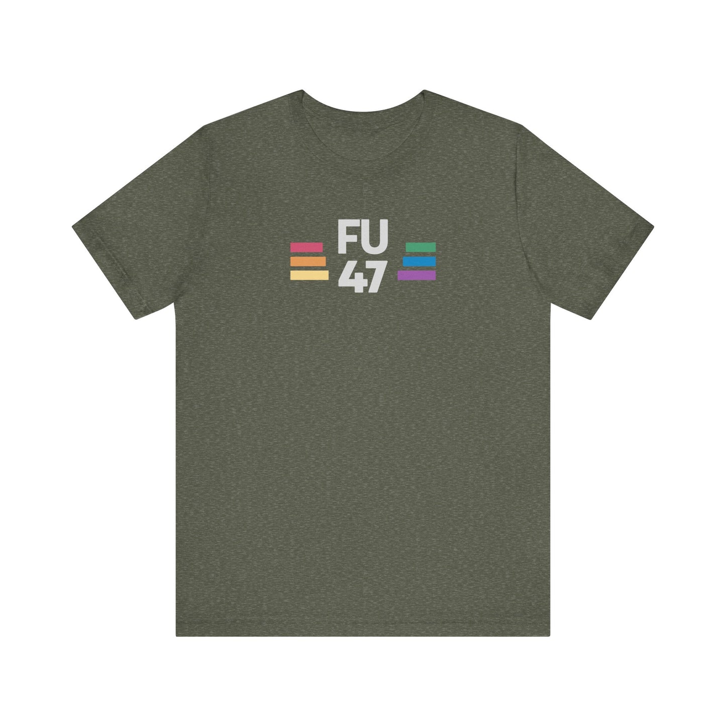 FU 47 LGBTQ Pride Anti-Trump Protest T-Shirt - Goateez Style