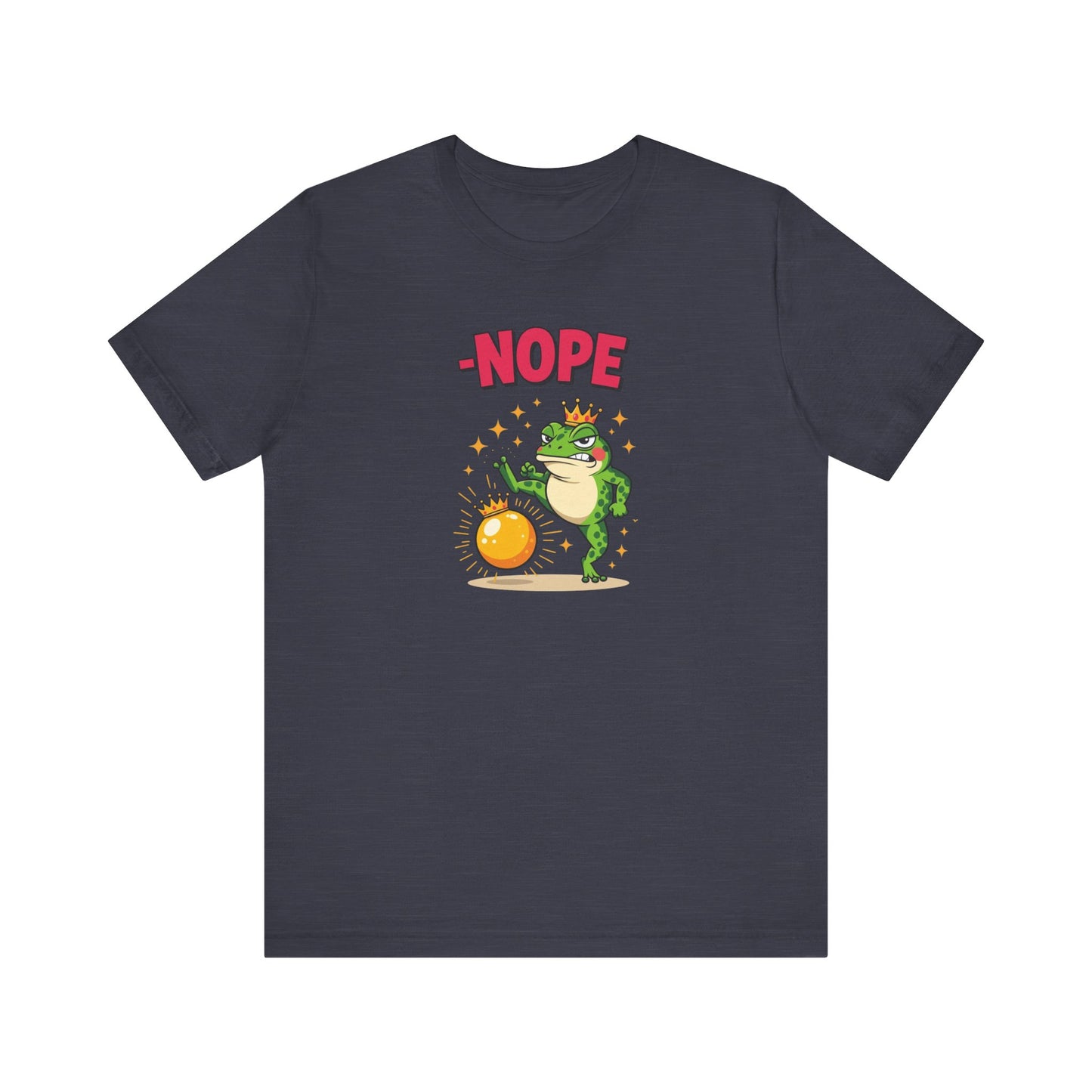 Nope Frog Shirt - No Kings Protest Tee