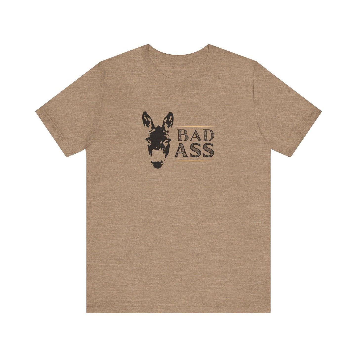 Bad Ass T-Shirt - Funny Donkey Humor Tee - Goateez Style